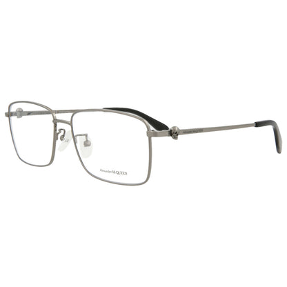 Front view of Alexander McQueen Core Unisex Opticals AM0278O-30009379-001