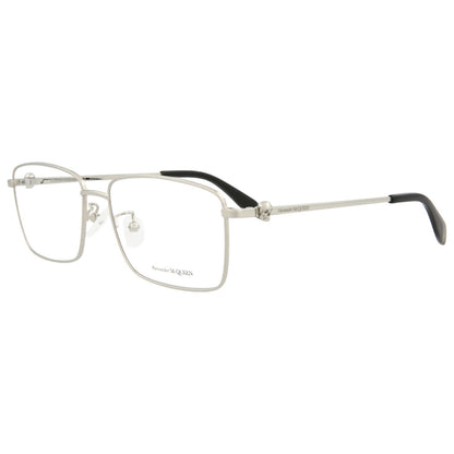 Front view of Alexander McQueen Core Unisex Opticals AM0278O-30009379-003