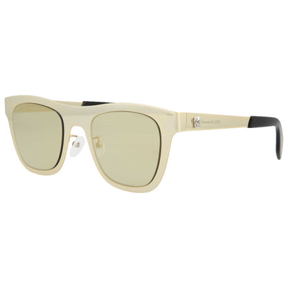 Front view of Alexander McQueen Fashion Unisex Sunglasses AM0280S-30009381-004