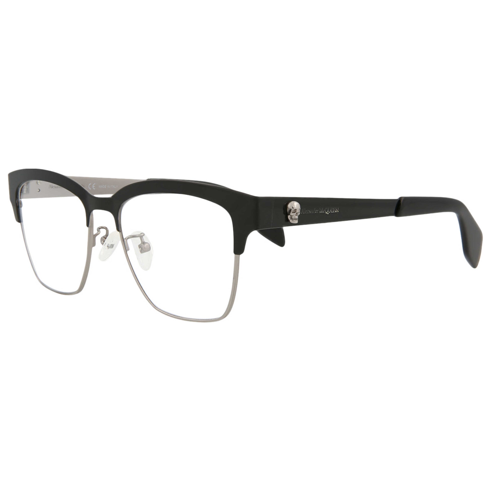 Front view of Alexander McQueen Fashion Men's Opticals AM0281O-30009382-002