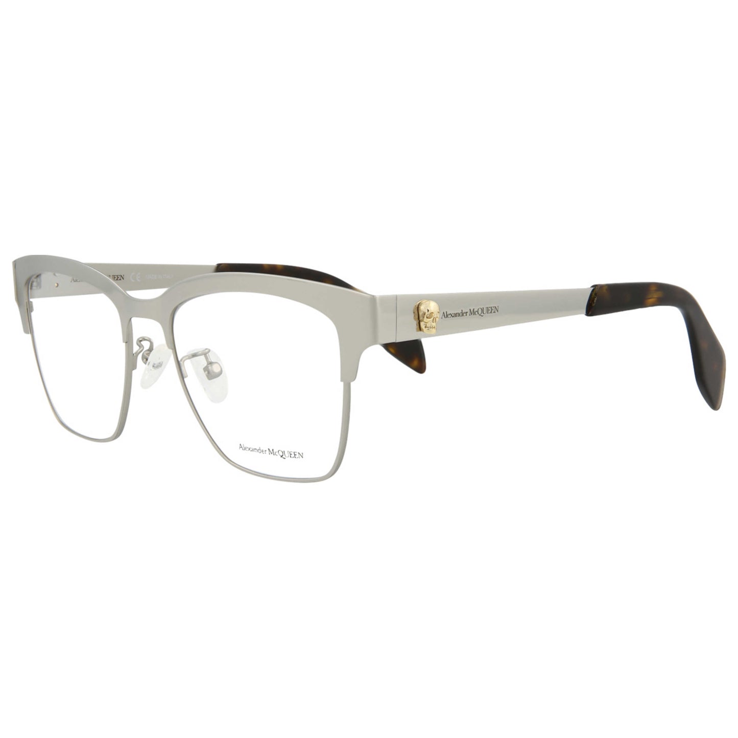 Front view of Alexander McQueen Fashion Men's Opticals AM0281O-30009382-003