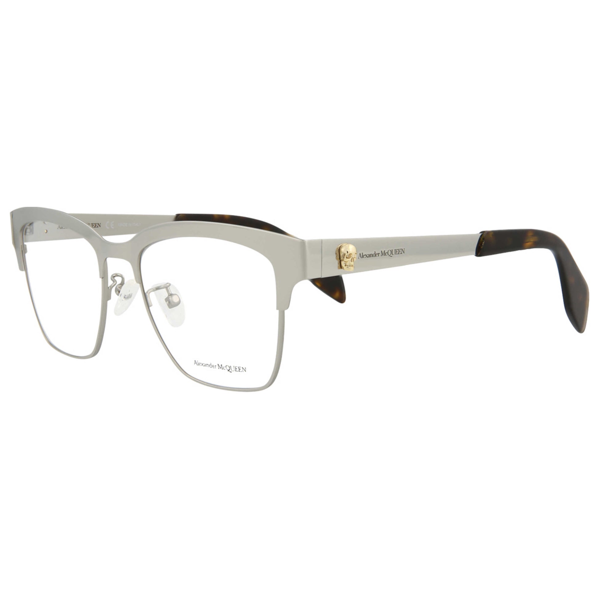 Front view of Alexander McQueen Fashion Men's Opticals AM0281O-30009382-003