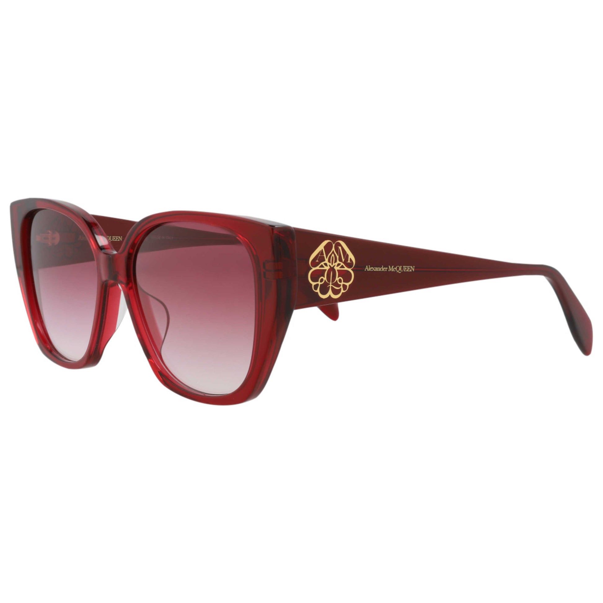 Front view of Alexander McQueen Women's Sunglasses AM0284S-30009391-004