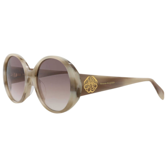 Front view of Alexander McQueen Women's Sunglasses AM0285S-30009390-004