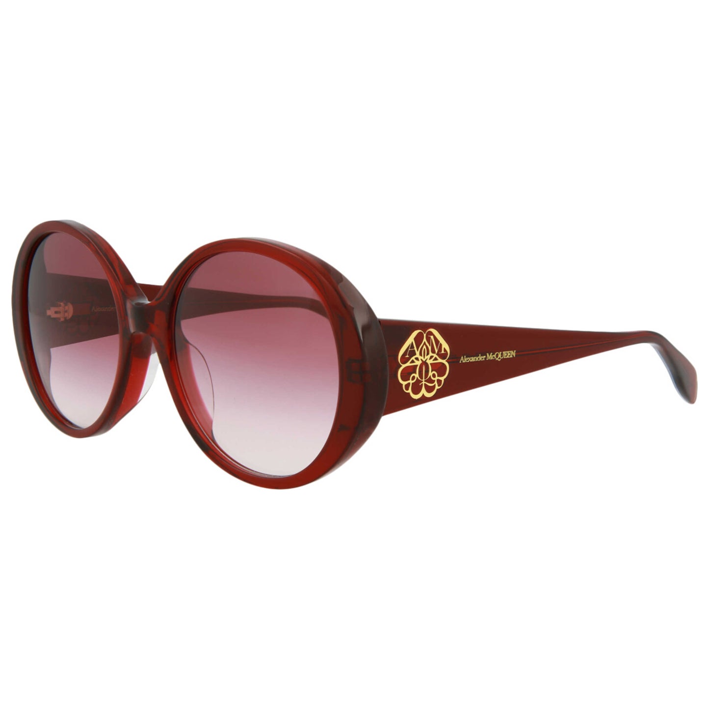 Front view of Alexander McQueen Women's Sunglasses AM0285S-30009390-005