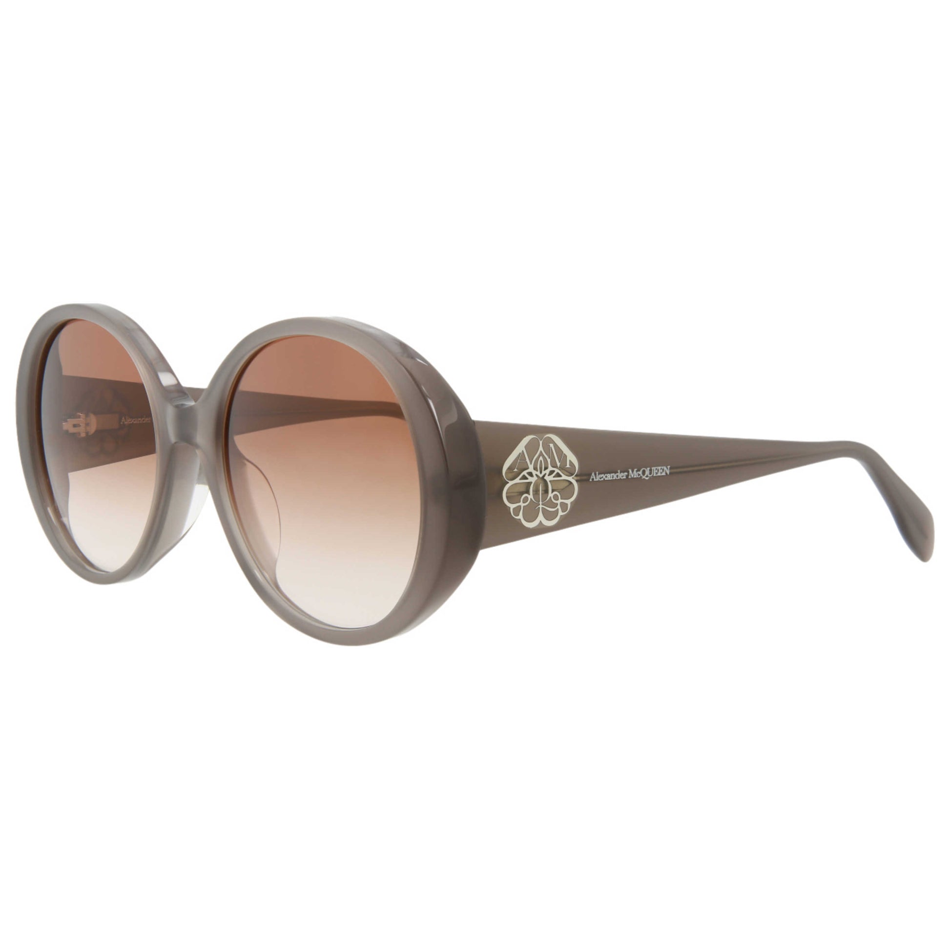 Front view of Alexander McQueen Core Women's Sunglasses AM0285S-30009390-007