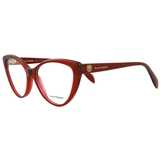 Front view of Alexander McQueen Core Women's Opticals AM0287O-30009400-003