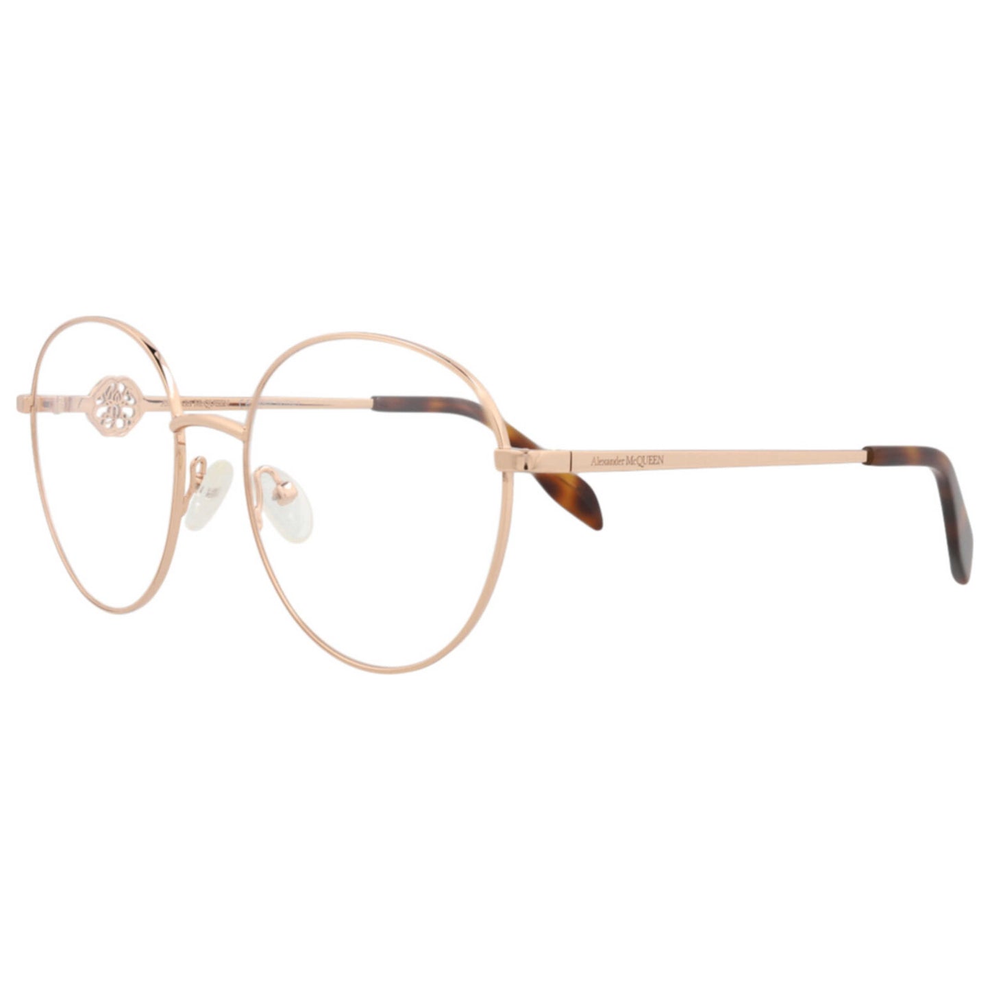 Front view of Alexander McQueen Women's Opticals AM0291O-30009427-003
