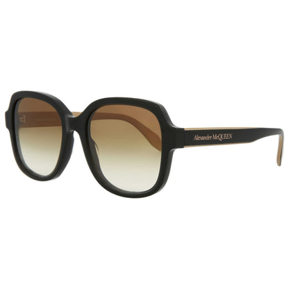Front view of Alexander McQueen Core Women's Sunglasses AM0300S-30010883-004