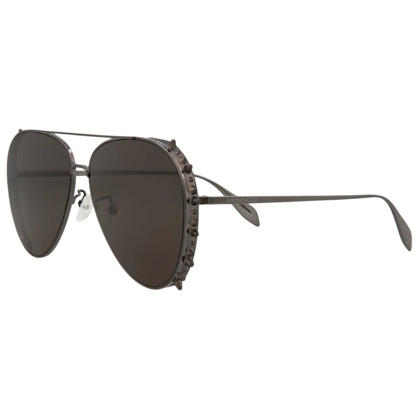 Front view of Alexander McQueen Novelty Unisex Sunglasses AM0308S-30010850-001