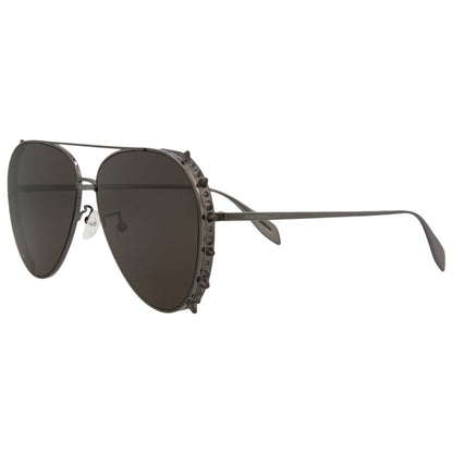 Front view of Alexander McQueen Novelty Unisex Sunglasses AM0308S-30010850-001