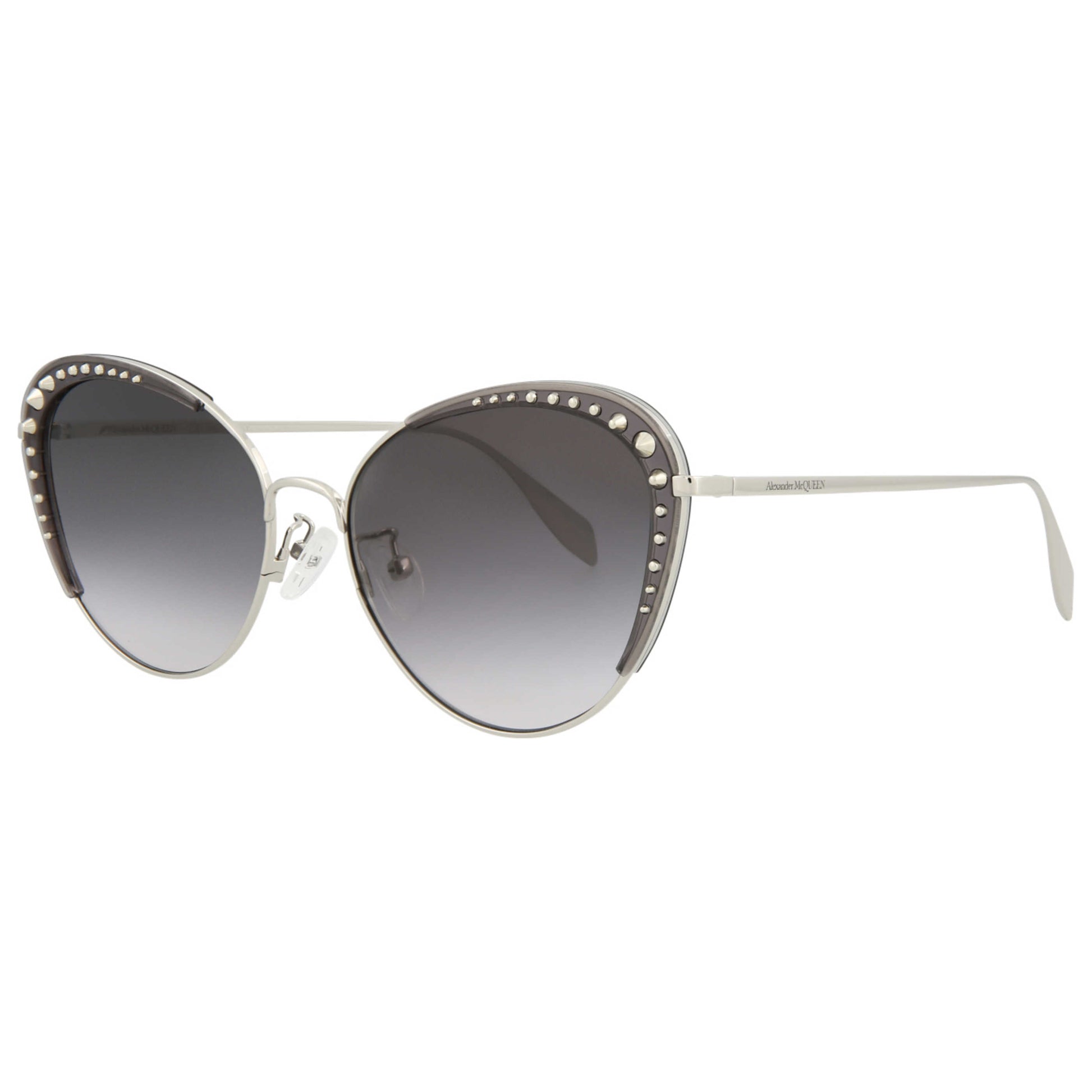 Front view of Alexander McQueen Fashion Women's Sunglasses AM0310S-30010854-001