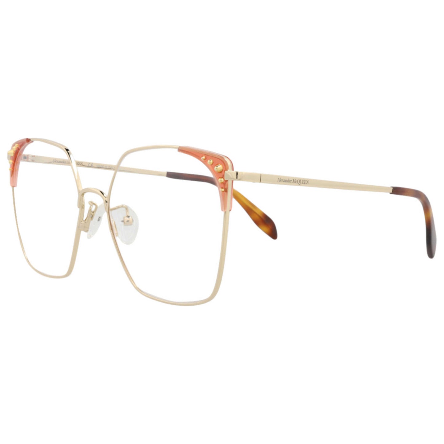 Front view of Alexander McQueen Women's Opticals AM0312O-30010858-003