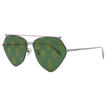 Front view of Alexander McQueen Fashion Unisex Sunglasses AM0317S-30010841-003