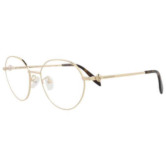 Front view of Alexander McQueen Unisex Opticals AM0319O-30010861-002