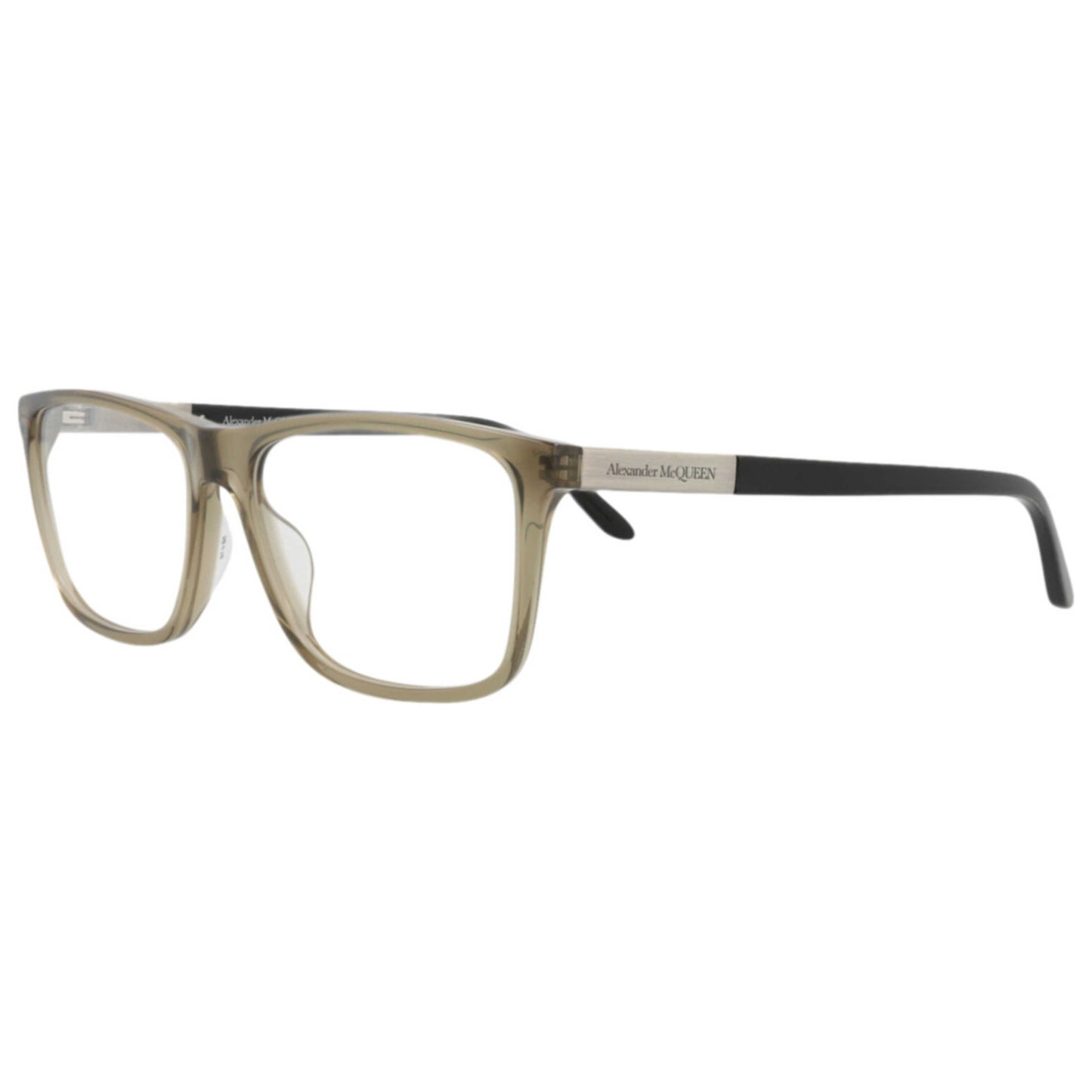 Front view of Alexander McQueen Men's Opticals AM0323O-30010869-003
