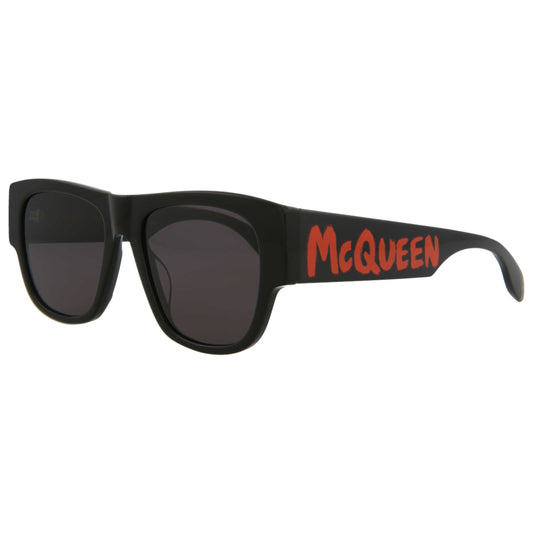 Front view of Alexander McQueen Core Men's Sunglasses AM0328S-30011474-002