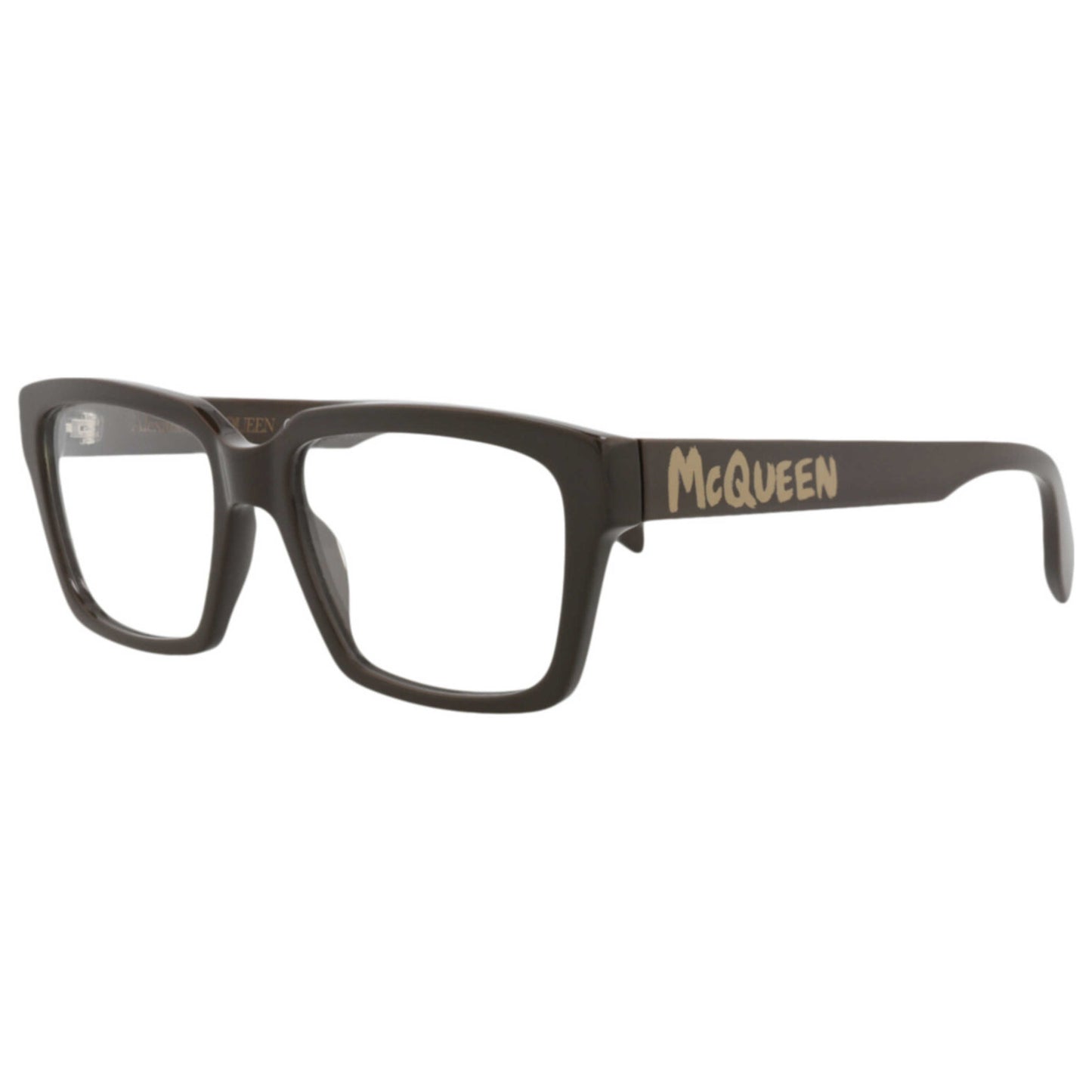 Front view of Alexander McQueen Men's Eyeglasses AM0332O-30011492-005