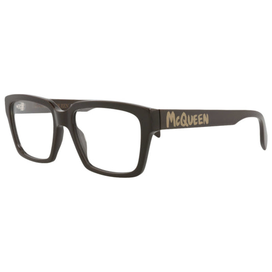 Front view of Alexander McQueen Men's Eyeglasses AM0332O-30011492-005