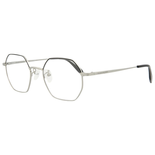 Front view of Alexander McQueen Fashion Unisex Opticals AM0338O-30011490-004