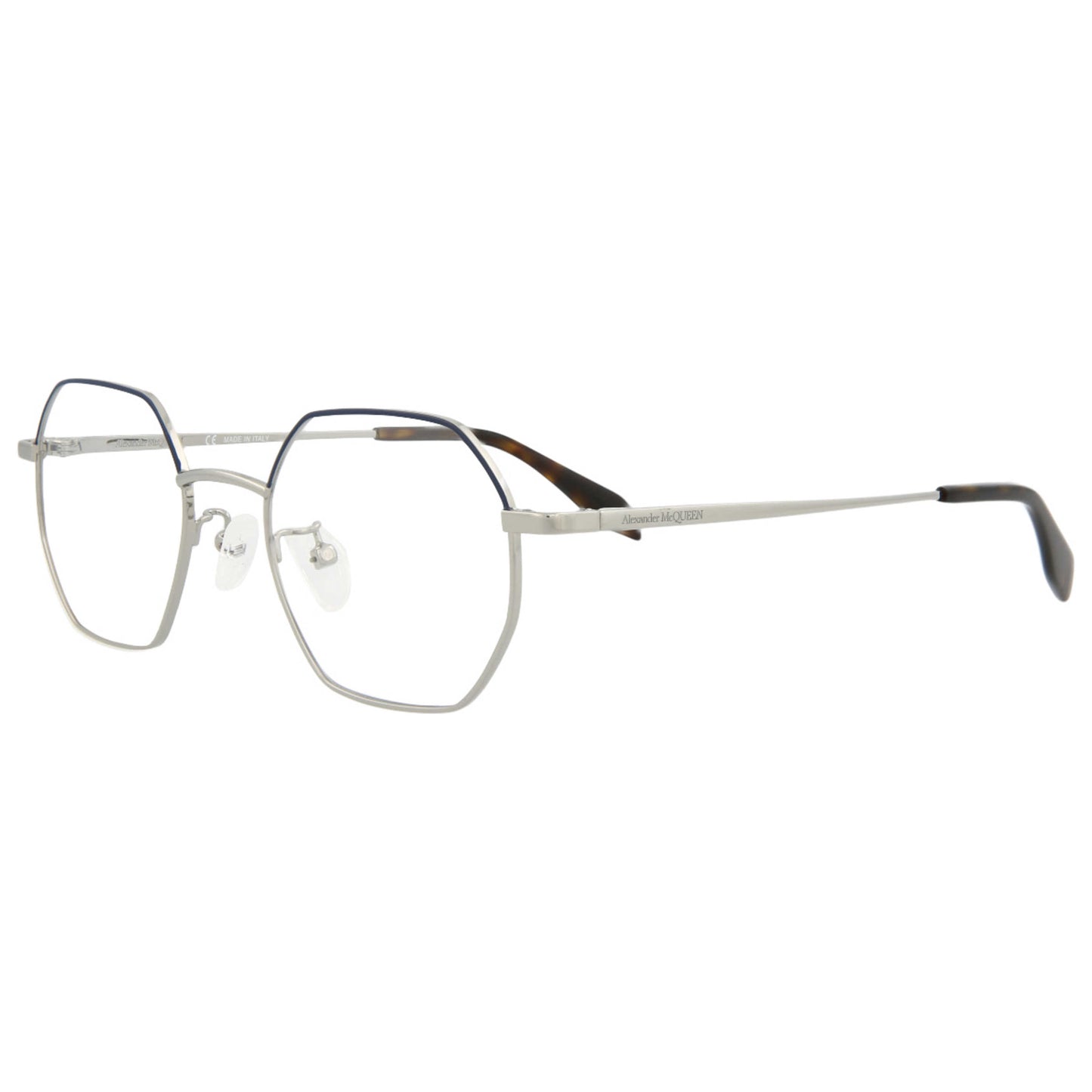 Front view of Alexander McQueen Fashion Unisex Opticals AM0338O-30011490-006
