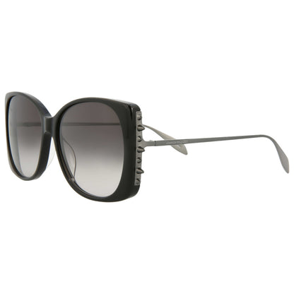 Front view of Alexander McQueen Fashion Women's Sunglasses AM0340S-30011488-001
