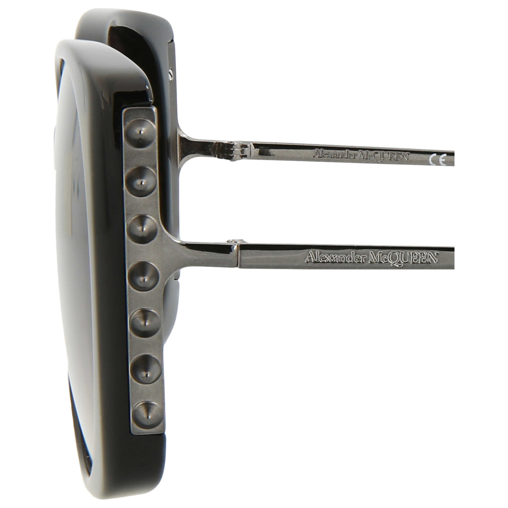 Alexander McQueen Fashion Women's Sunglasses AM0340S-30011488-001 - Image #3