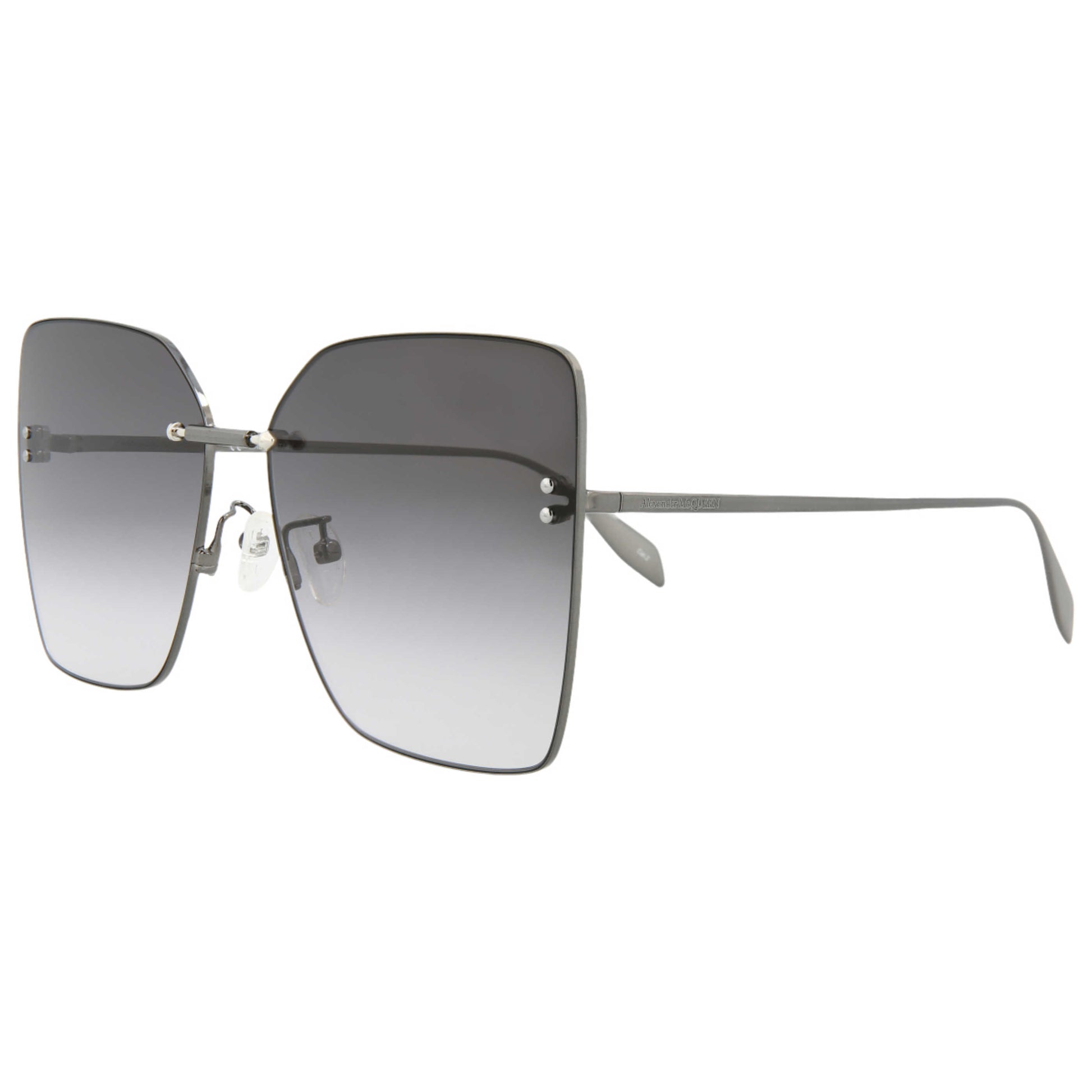 Front view of Alexander McQueen Fashion Women's Sunglasses AM0342S-30011499-001