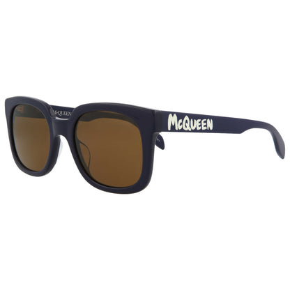 Front view of Alexander McQueen Core Men's Sunglasses AM0348S-30012327-004