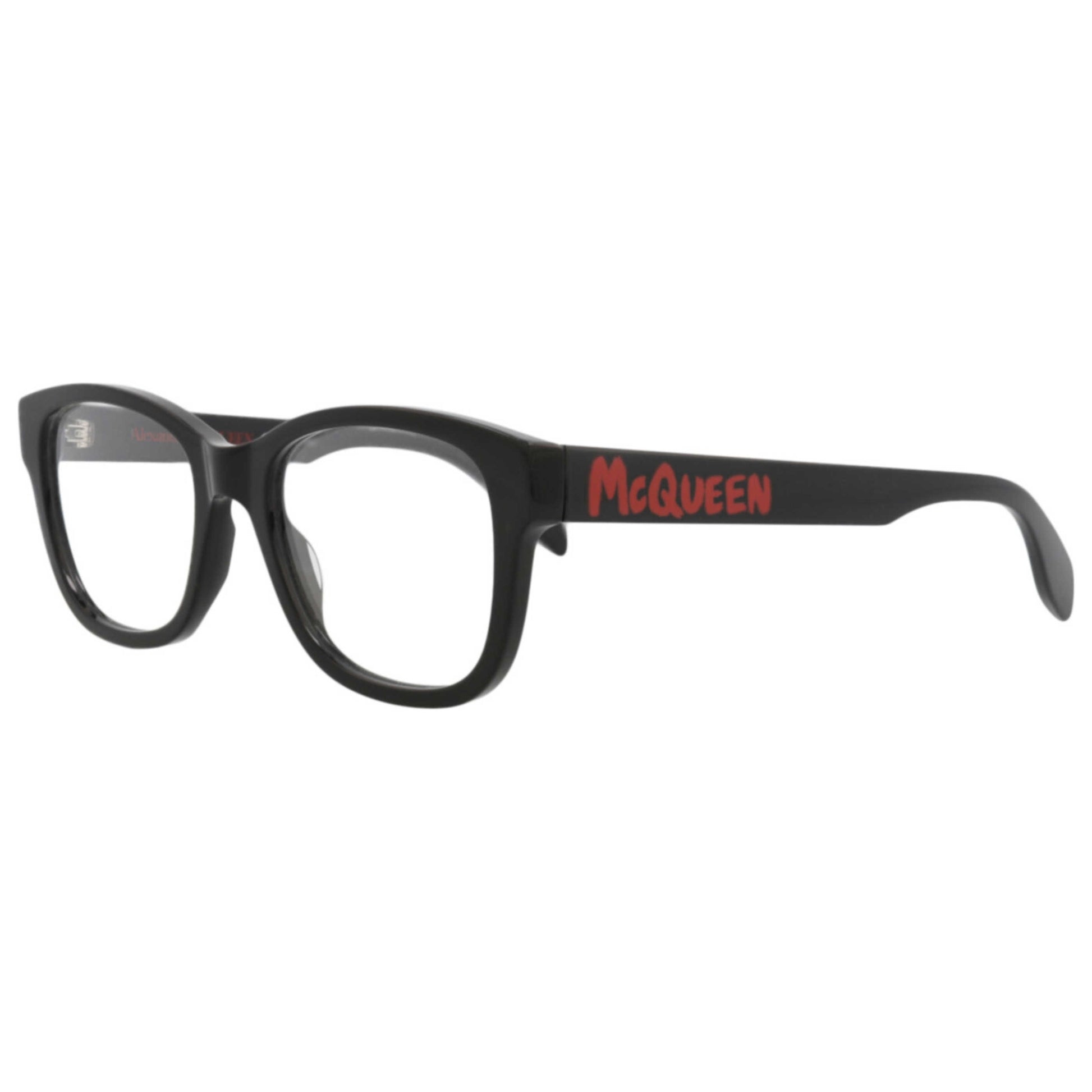 Front view of Alexander McQueen Men's Opticals AM0350O-30012328-002
