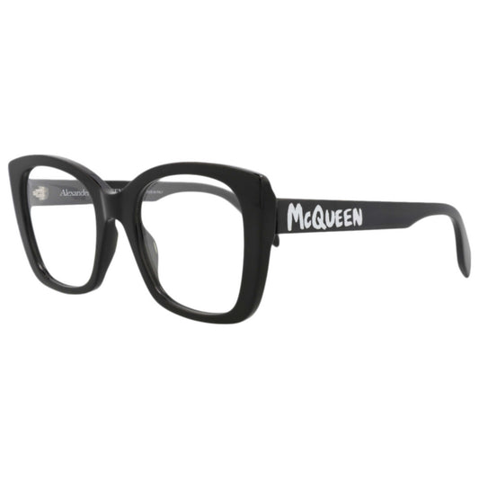 Front view of Alexander McQueen Women's Eyeglasses AM0351O-30012329-001
