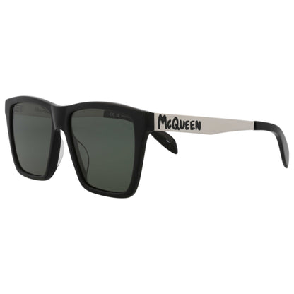 Front view of Alexander McQueen Core Men's Sunglasses AM0352S-30012332-002