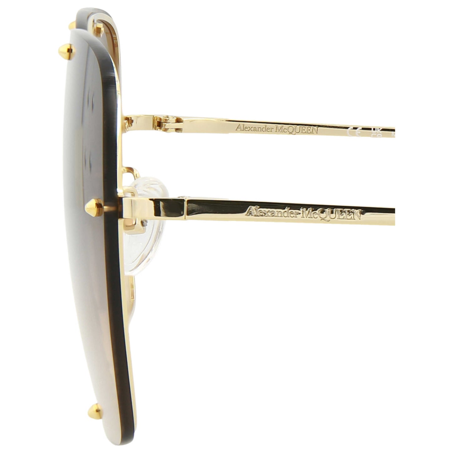Alexander McQueen Fashion Women's Sunglasses AM0364S-30012309-002 - Image #3