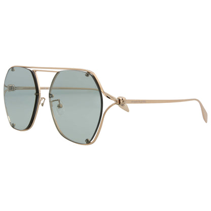 Front view of Alexander McQueen Novelty Women's Sunglasses AM0367S-30012318-003