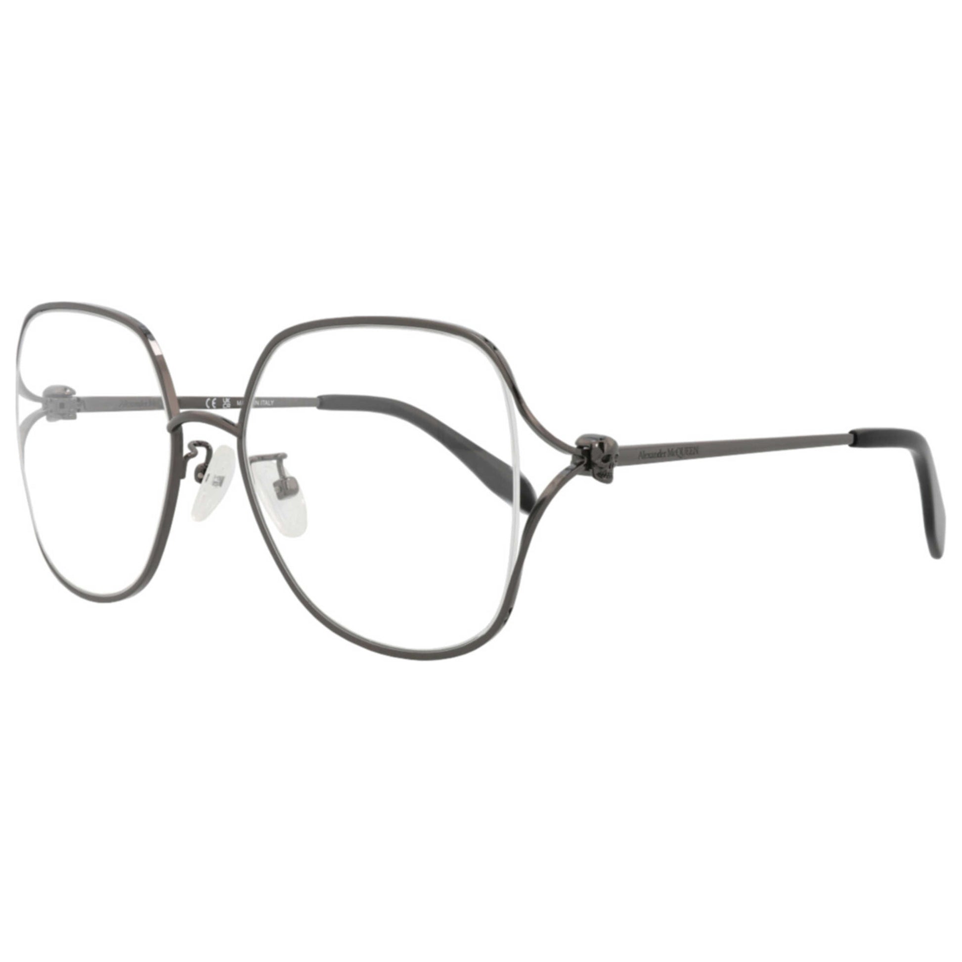 Front view of Alexander McQueen Women's Opticals AM0368O-30012321-001