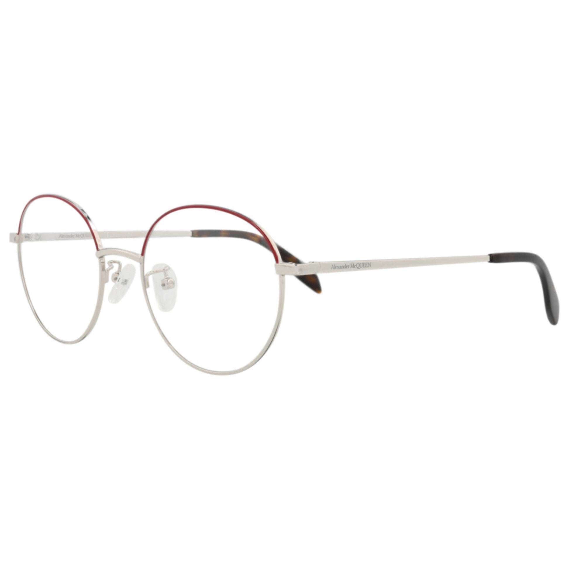 Front view of Alexander McQueen Unisex Opticals AM0369O-30012347-002