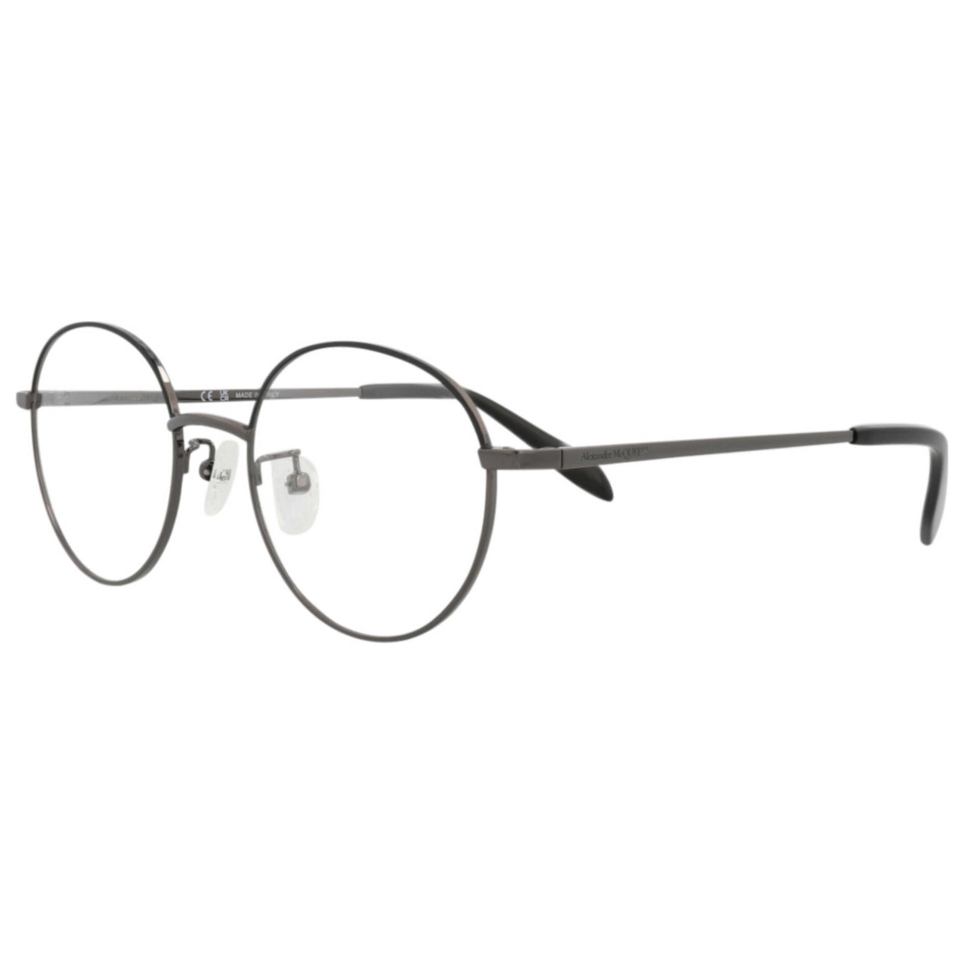 Front view of Alexander McQueen Unisex Opticals AM0369O-30012347-004