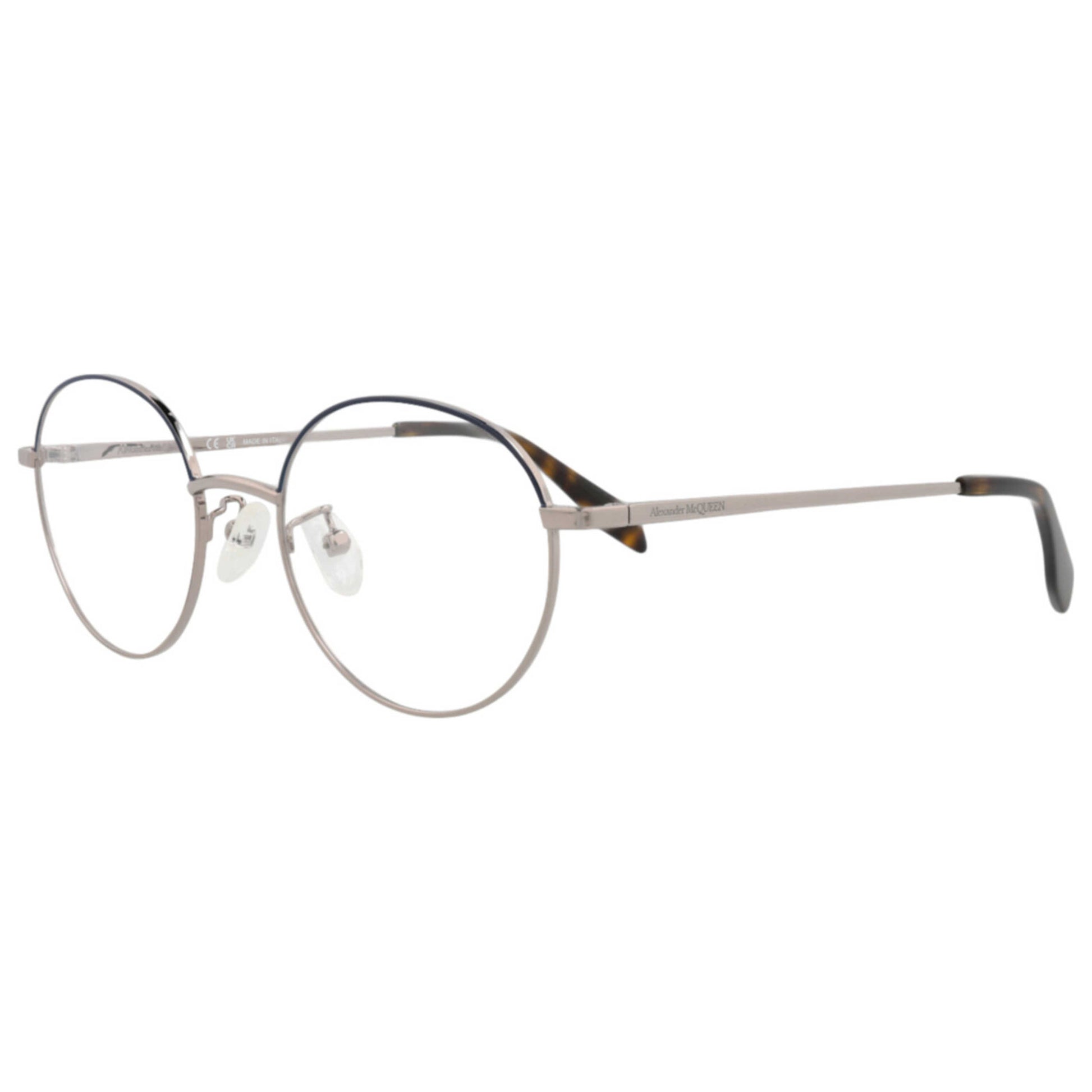 Front view of Alexander McQueen Unisex Opticals AM0369O-30012347-006