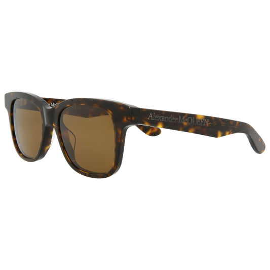 Front view of Alexander McQueen Core Men's Sunglasses AM0382S-30013620-006