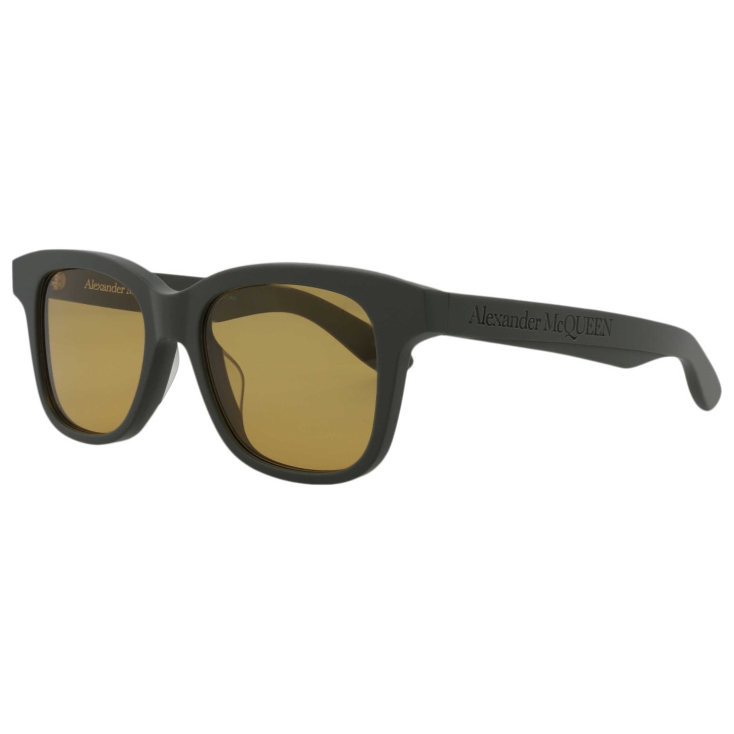 Front view of Alexander McQueen Core Men's Sunglasses AM0382S-30013620-007