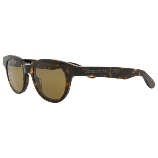 Front view of Alexander McQueen Core Unisex Sunglasses AM0383S-30013621-003