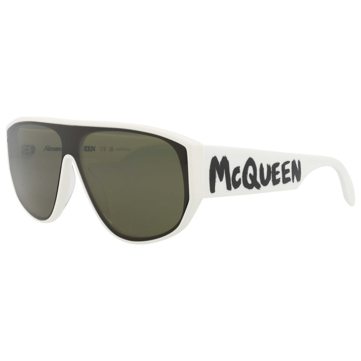 Front view of Alexander McQueen Core Men's Sunglasses AM0386S-30013628003