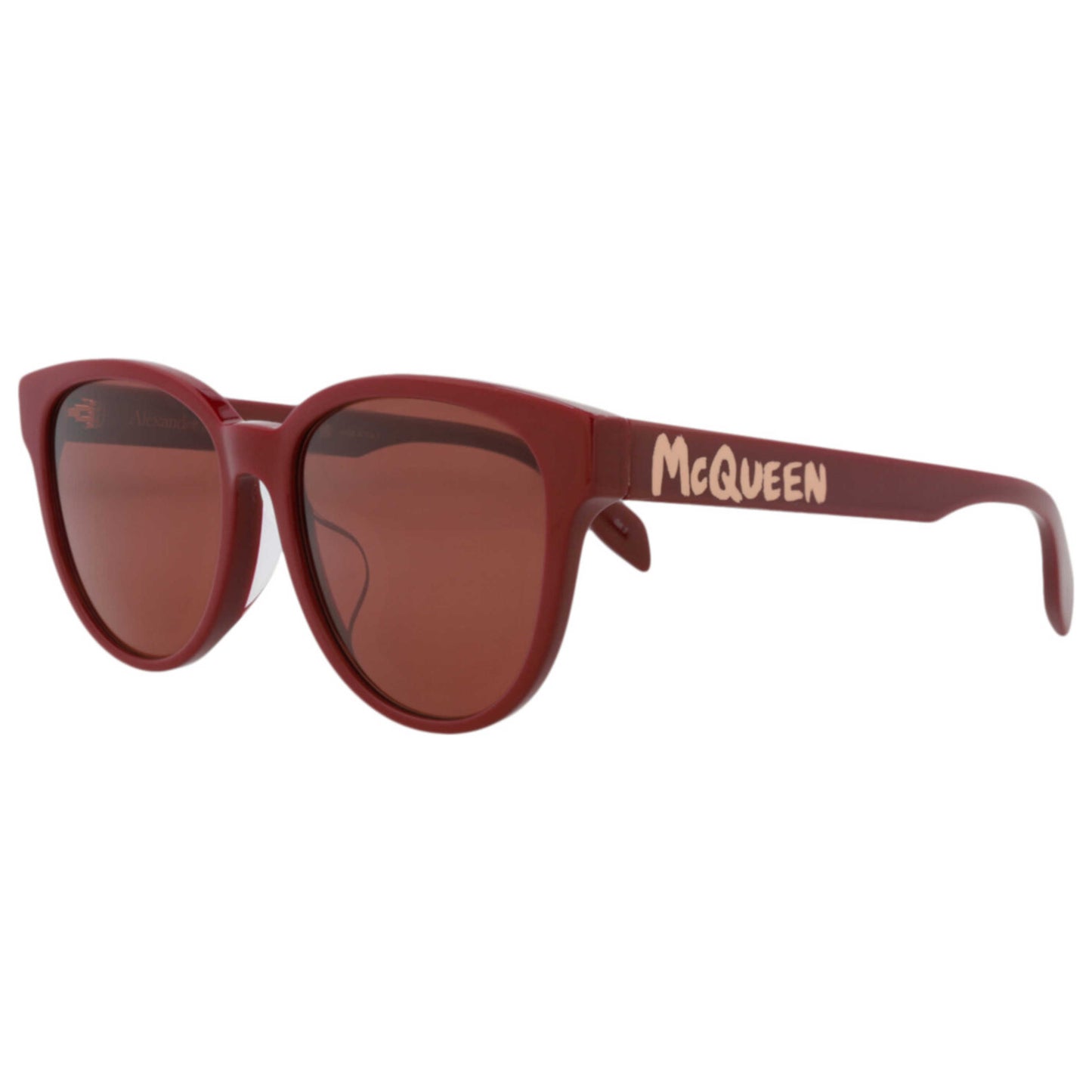 Front view of Alexander McQueen Women's Sunglasses AM0387SK-30013629-002