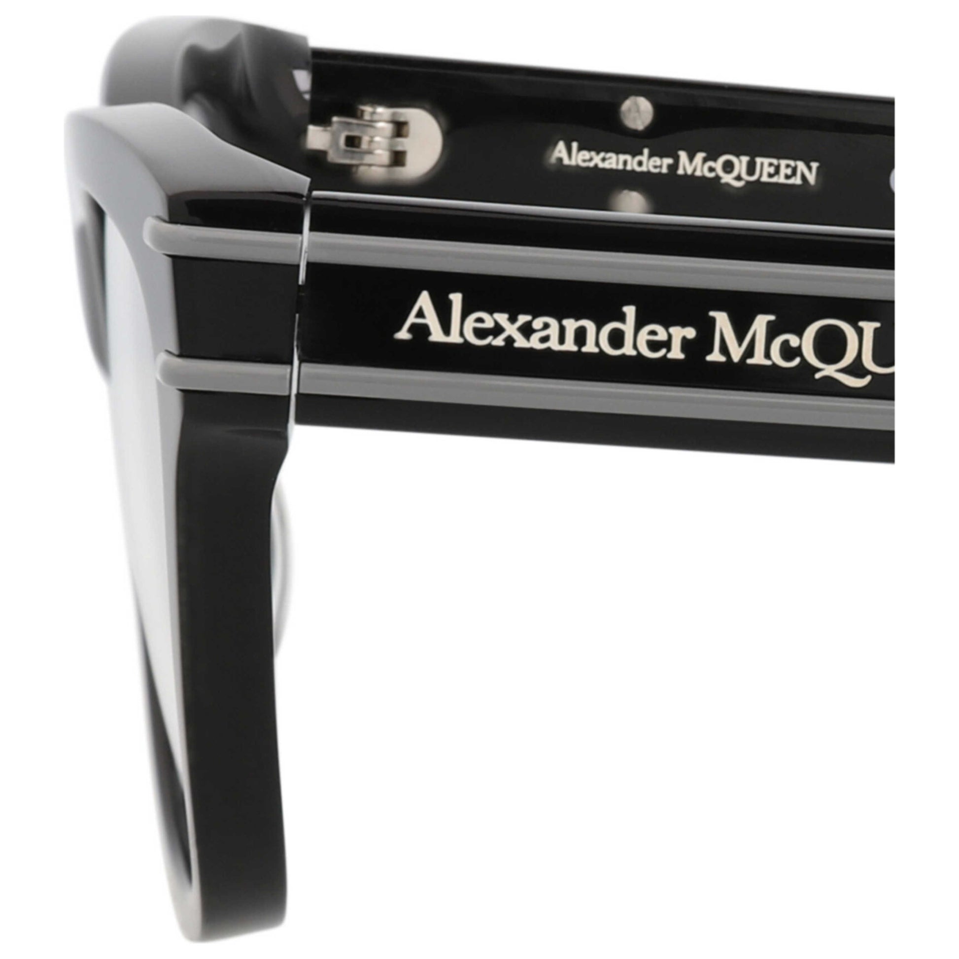 Alexander McQueen Women's Eyeglasses AM0401O-30014348-001 - Image #8