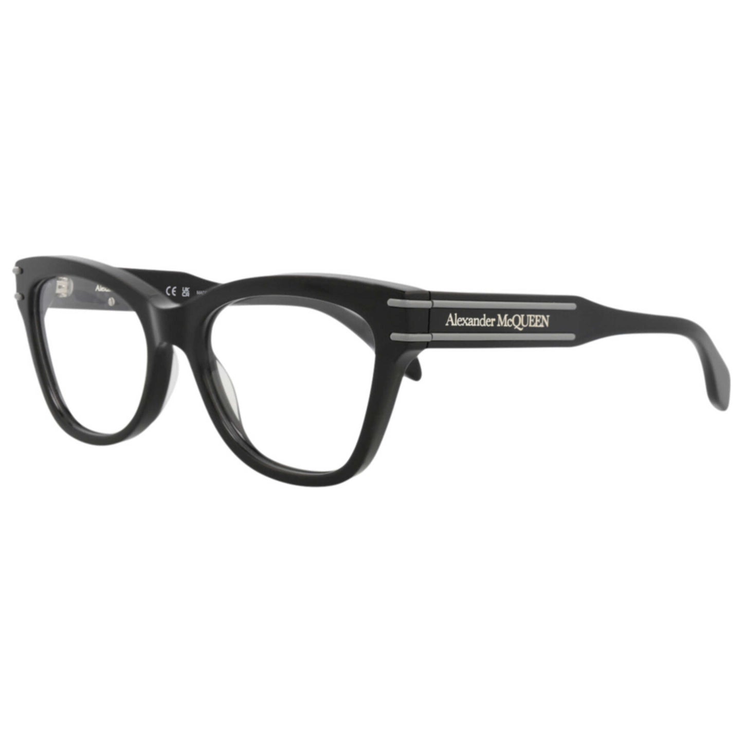Front view of Alexander McQueen Women's Eyeglasses AM0401O-30014348-001