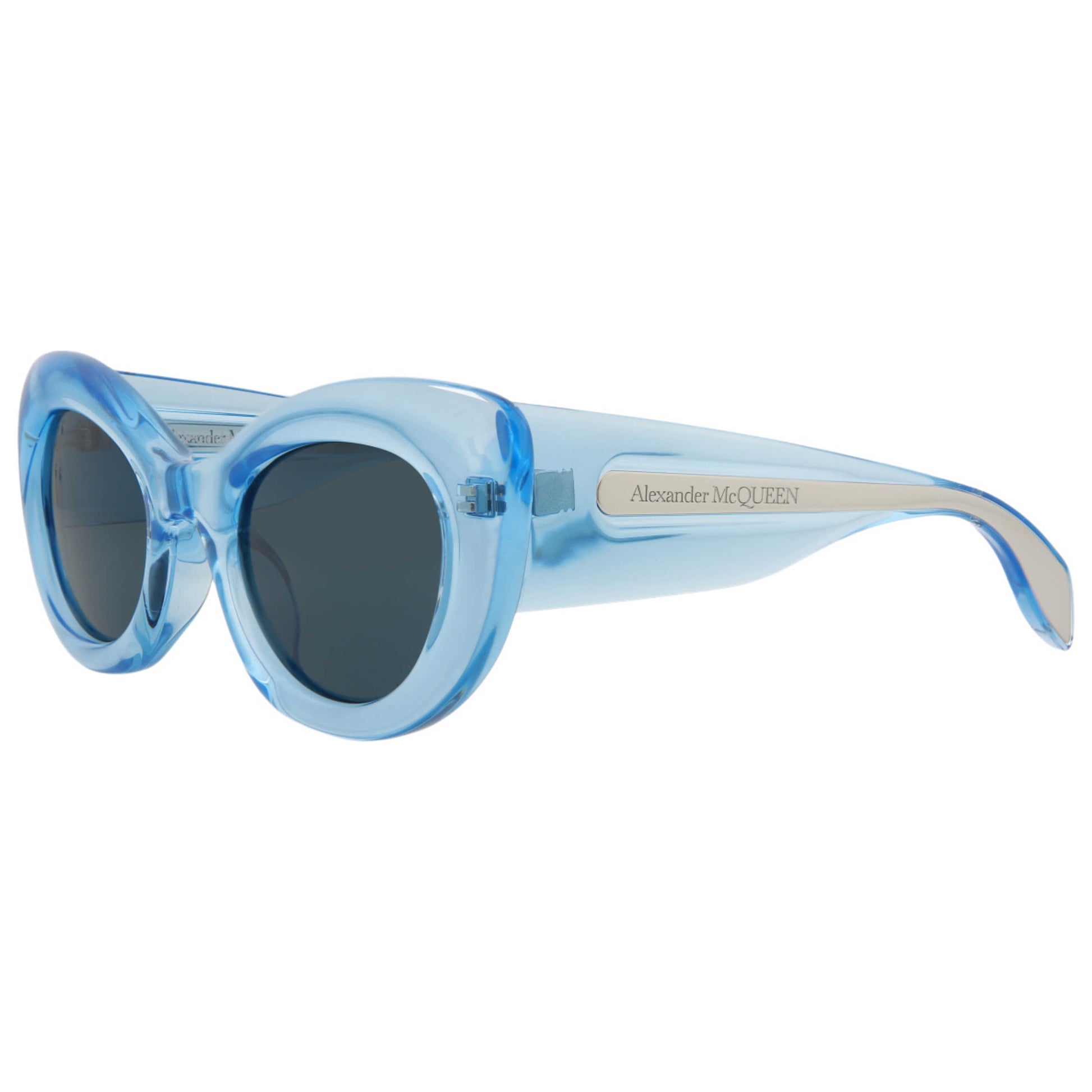 Front view of Alexander McQueen Novelty Women's Sunglasses AM0403S-30014344-004
