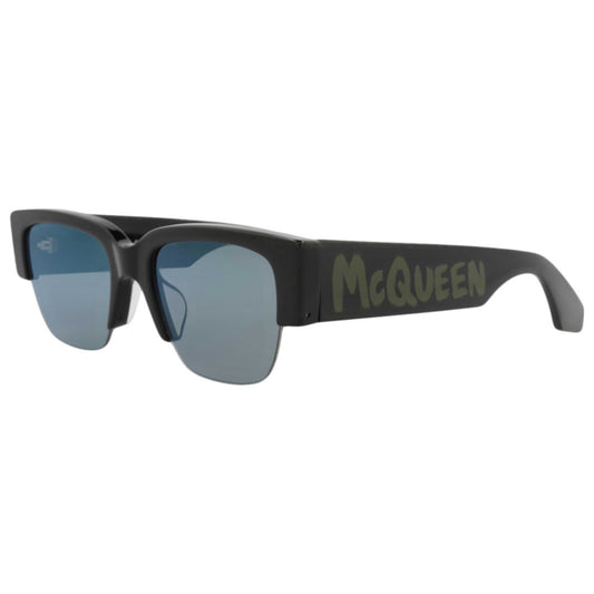 Front view of Alexander McQueen Unisex Sunglasses AM0405S-30014336-002
