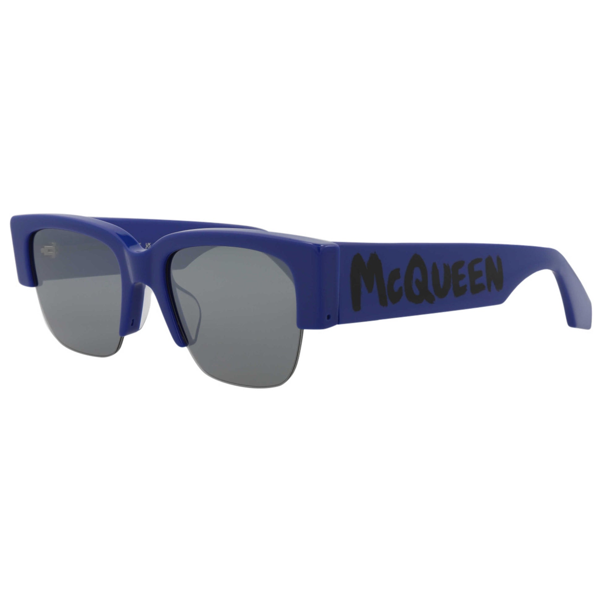 Front view of Alexander McQueen Fashion Unisex Sunglasses AM0405S-30014336-003