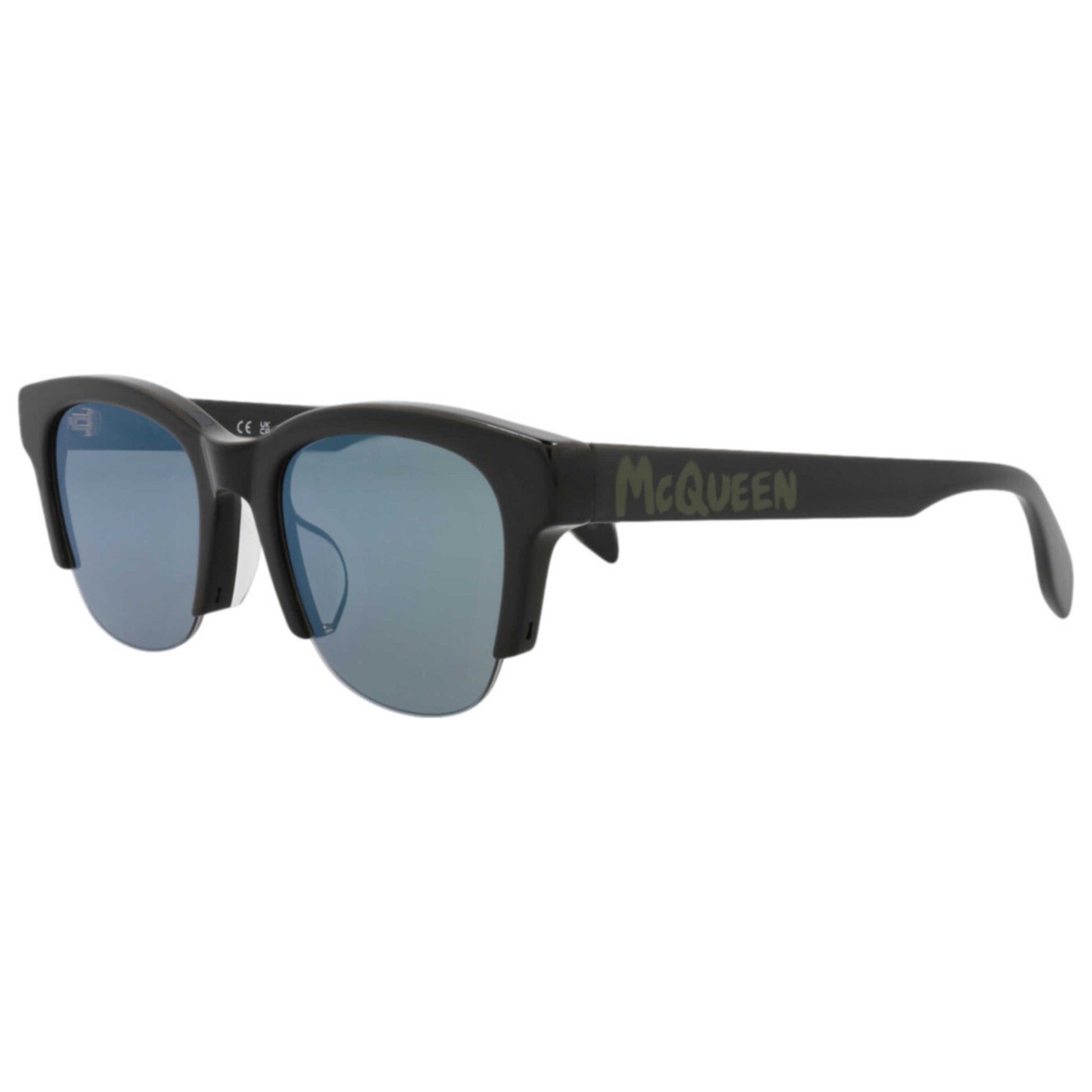 Front view of Alexander McQueen Women's Sunglasses AM0406SA-30014337-002