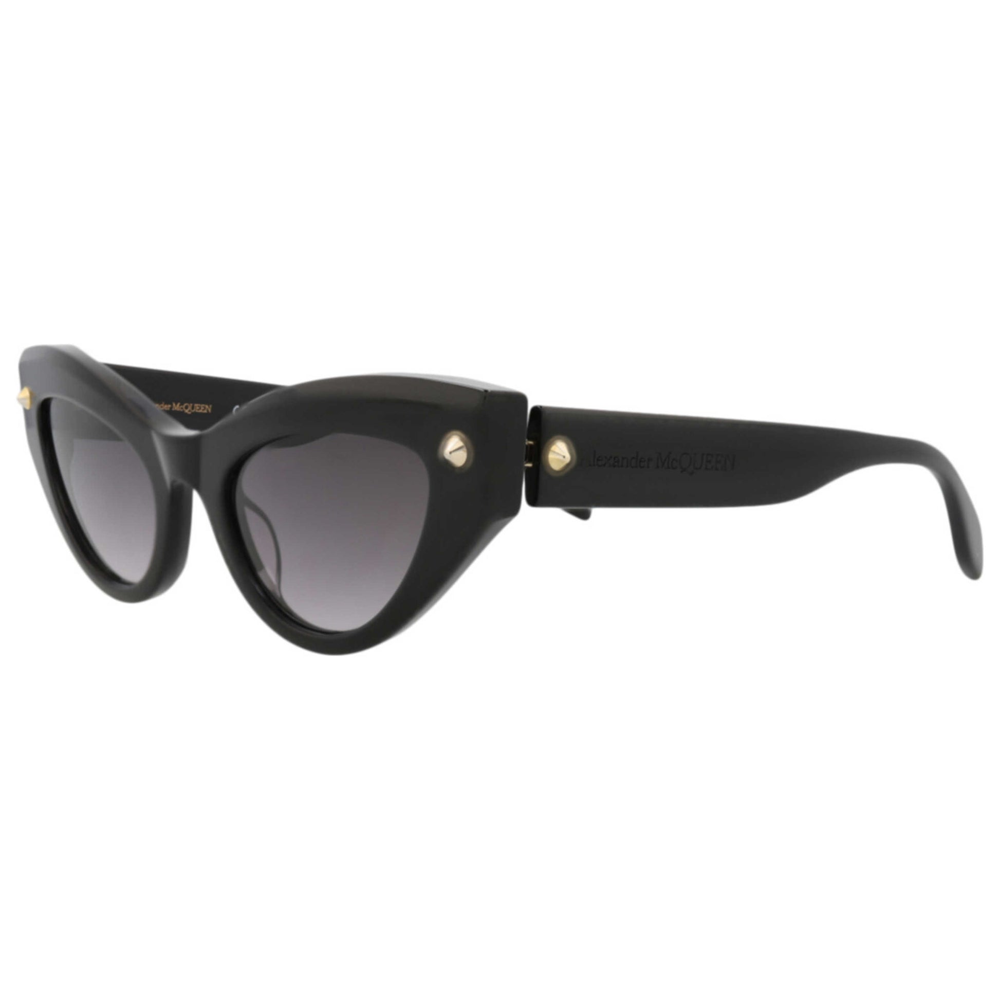Front view of Alexander McQueen Women's Sunglasses AM0407S-30014338-001